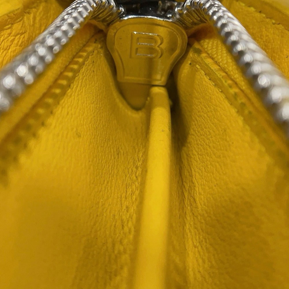 Balenciaga Leather Yellow Clutch Organizer - Picture 9 of 11
